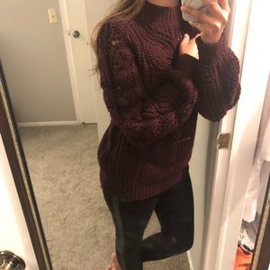 Plum H&M sweater